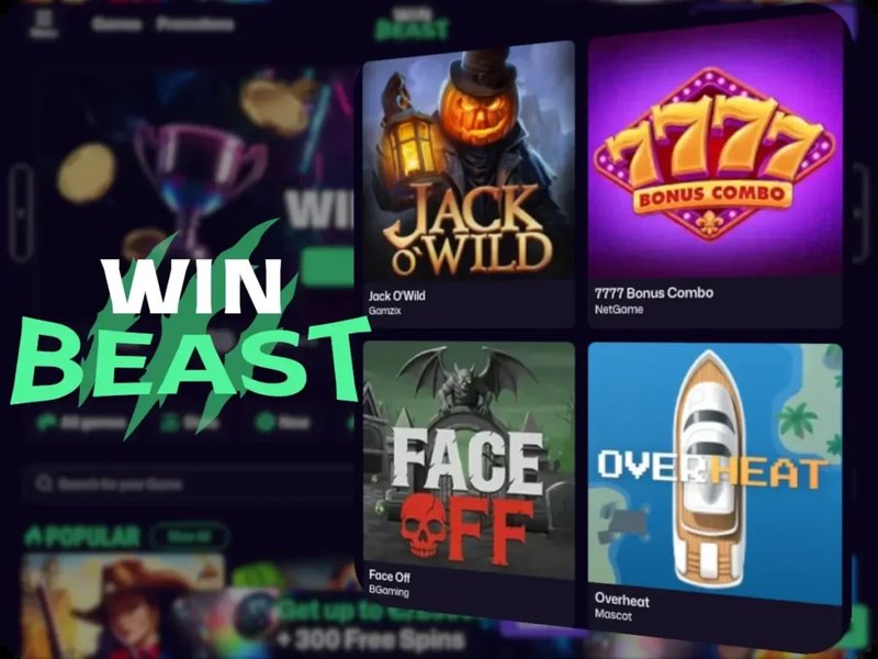 Image: WinBeast Casino Review UK 2024 - Claim No Deposit Bonus Free Spins